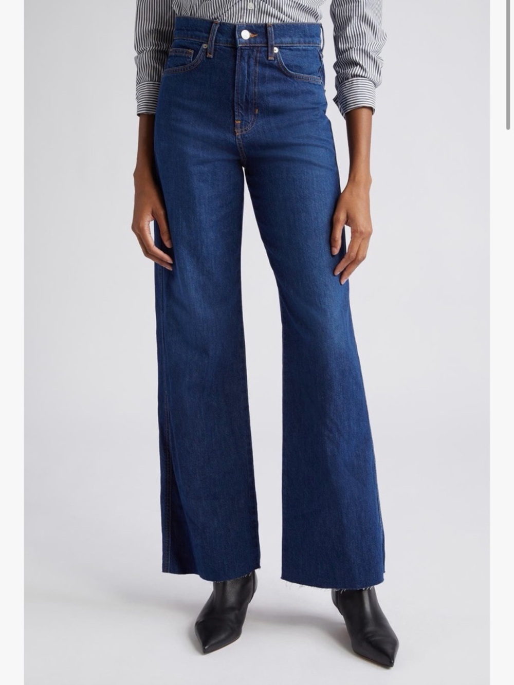 Veronica Beard Taylor Jeans in Stoned Bright Blue size 27